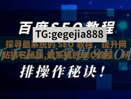 探寻最系统的 SEO 教程，提升网站排名秘籍,最系统的SEO教程，从基础到高级，全面掌握搜索引擎优化