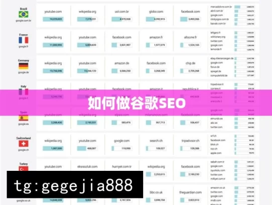 如何做谷歌SEO，如何有效进行谷歌 SEO