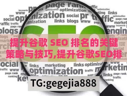 提升谷歌 SEO 排名的关键策略与技巧,提升谷歌SEO排名的终极指南