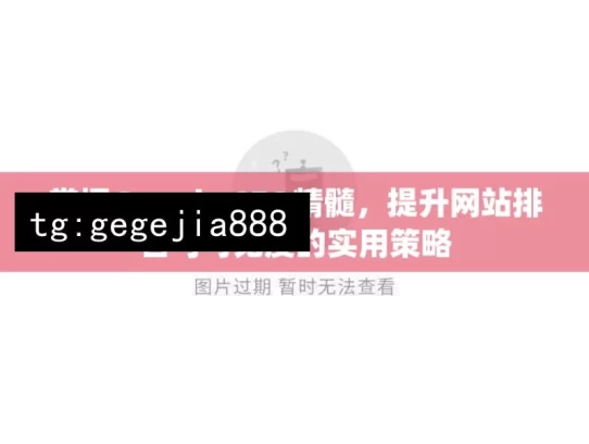 掌握Google SEO精髓，提升网站排名与可见度的实用策略，掌握 Google SEO 精髓的实用策略