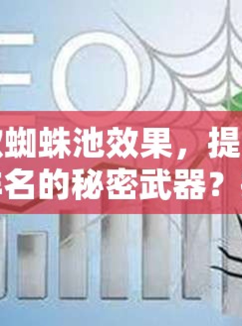 谷歌蜘蛛池效果，提升网站排名的秘密武器？揭秘谷歌蜘蛛池效果，提升网站排名的利器 - 