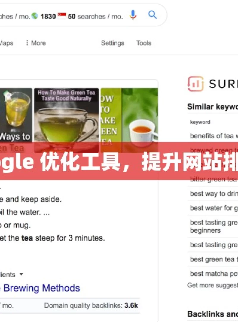 探索 Google 优化工具，提升网站排名的秘诀
