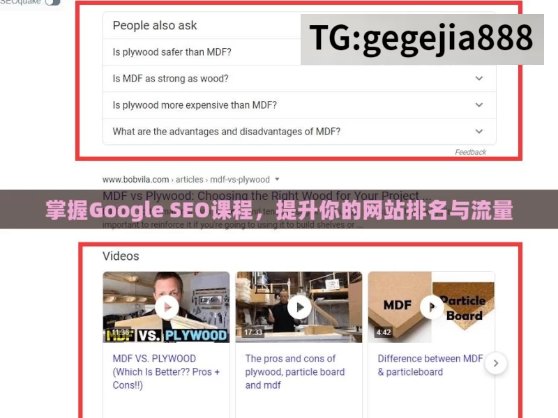 掌握Google SEO课程，提升你的网站排名与流量