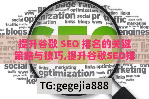 提升谷歌 SEO 排名的关键策略与技巧,提升谷歌SEO排名的终极指南