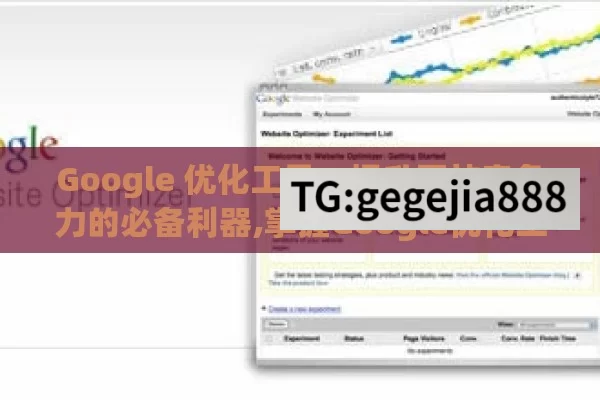 Google 优化工具，提升网站竞争力的必备利器,掌握Google优化工具，提升网站性能